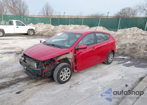 2012 Hyundai Accent Gs from USA, damaged, VIN KMHCT5AE4CU052610